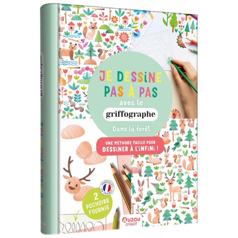 Je dessine pas à pas avec le griffographe - Dans la forêt