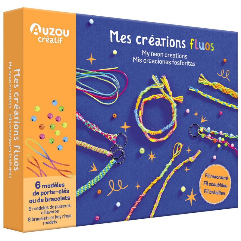 MON COFFRET D'ARTISTE - MES CREATIONS FLUOS