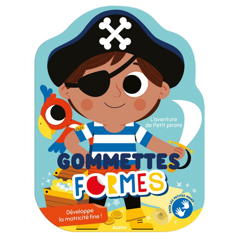 Gommettes formes - L'aventure de petit pirate