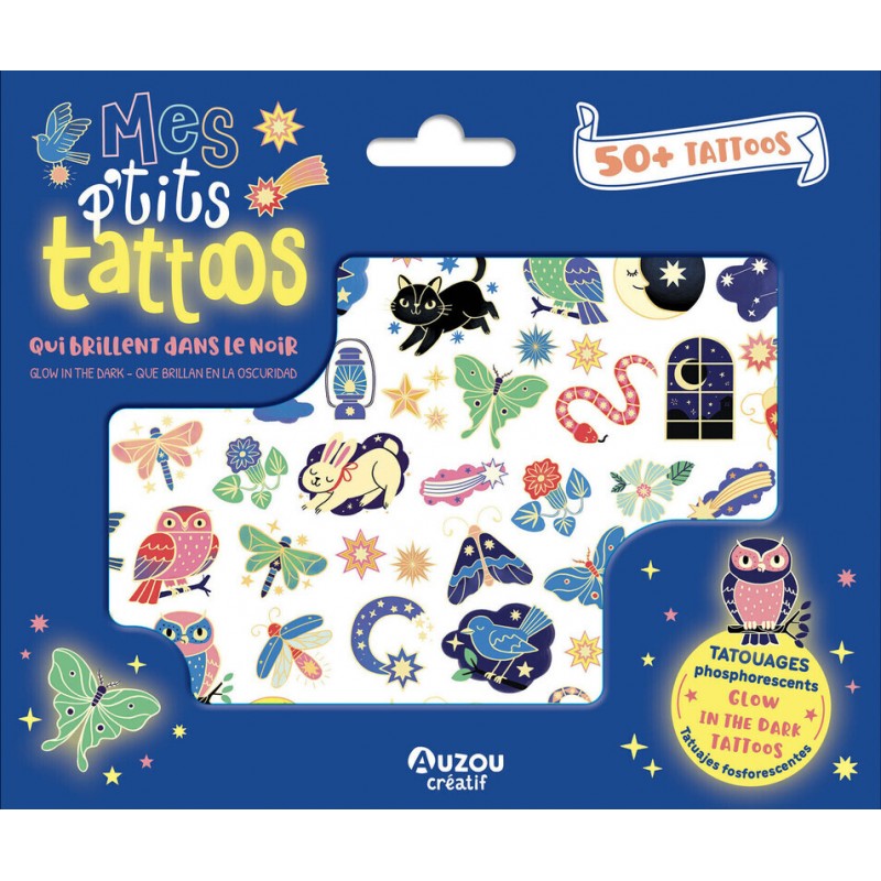 Mes p'tits tattoos - Qui brillent dans le noir