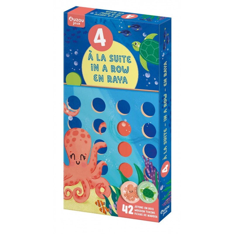 4 à la suite - 4 in a row - 4 en raya