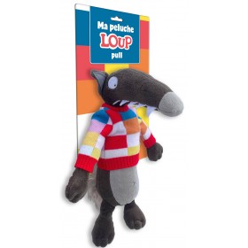 Ma peluche loup pull