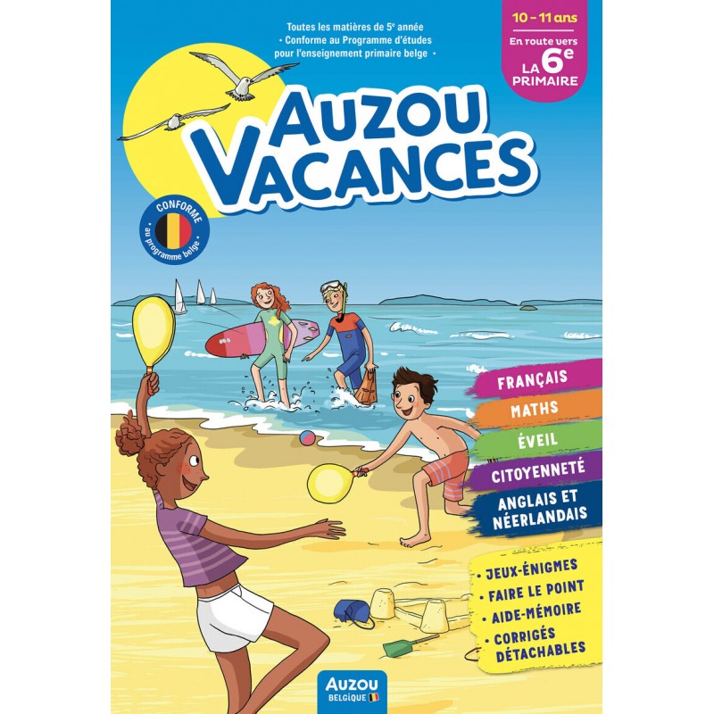 Auzou vacances - En route vers la 6e Primaire