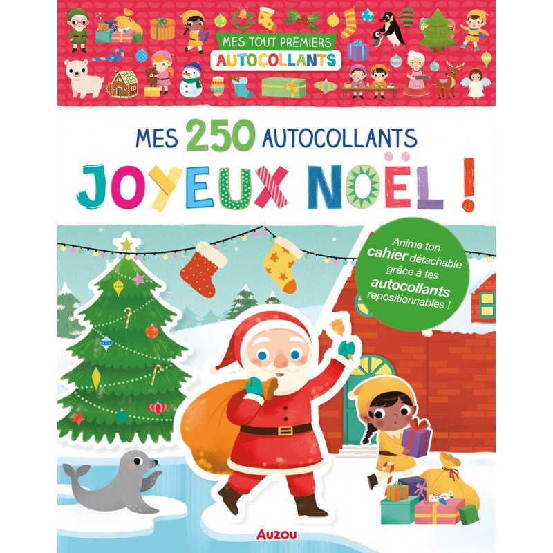 Mes 250 autocollants - joyeux Noël