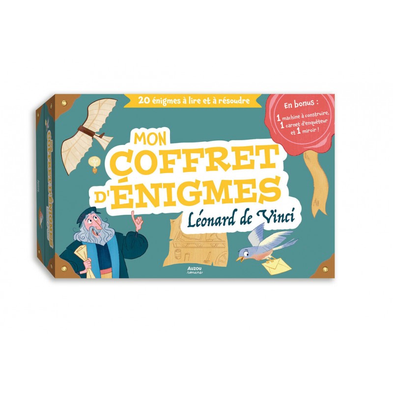 Mon coffret d'énigmes Léonard de Vinci
