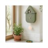 Fisura - Pendule à coucou vert olive