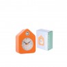 Fisura - Mini réveil maisonnette orange