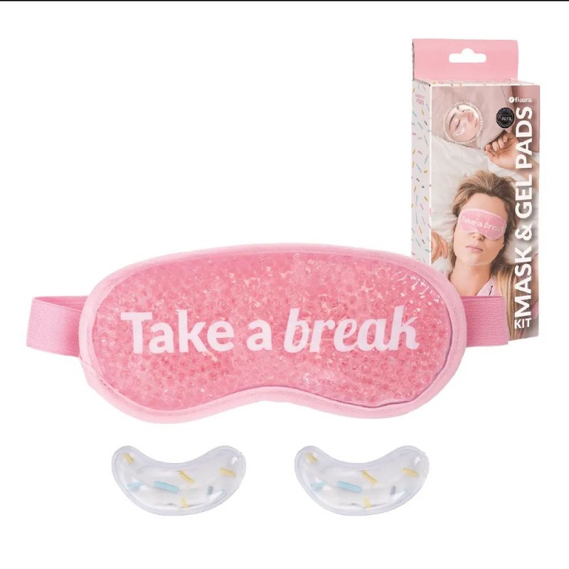 Fisura - Kit masque et patchs en gel pour les yeux "Take a break"