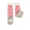 Chaussettes SHERPA - Chat coeur