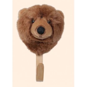 Porte-manteau - Tête d'ours...