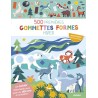 500 premières gommettes formes - hiver