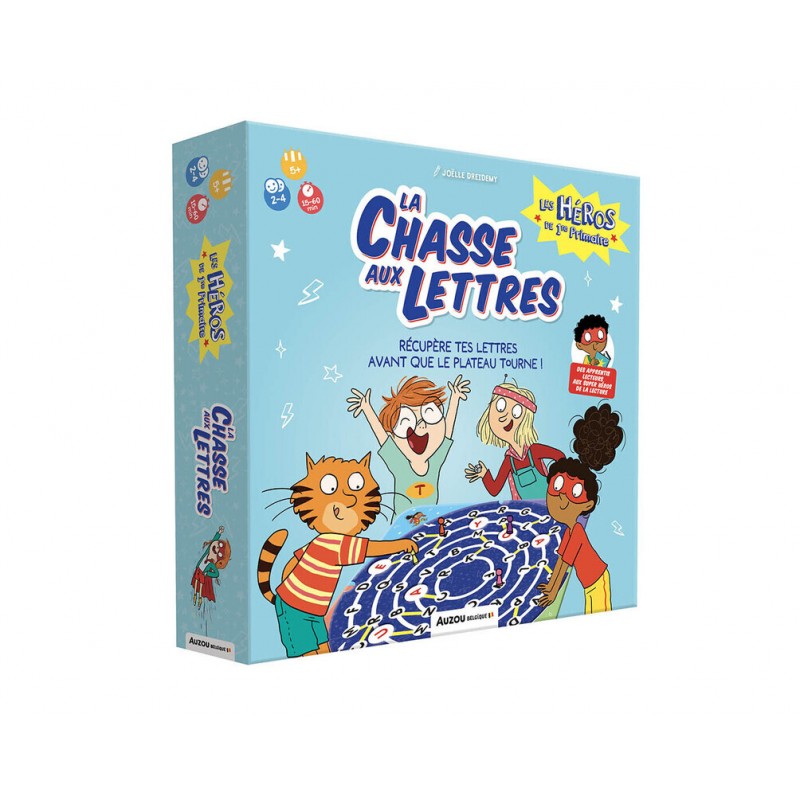 Les héros de 1re primaire - la chasse aux lettres