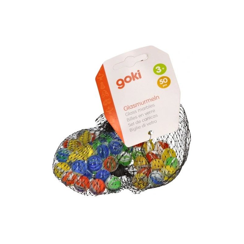 50 billes en verre - Yeux de chat