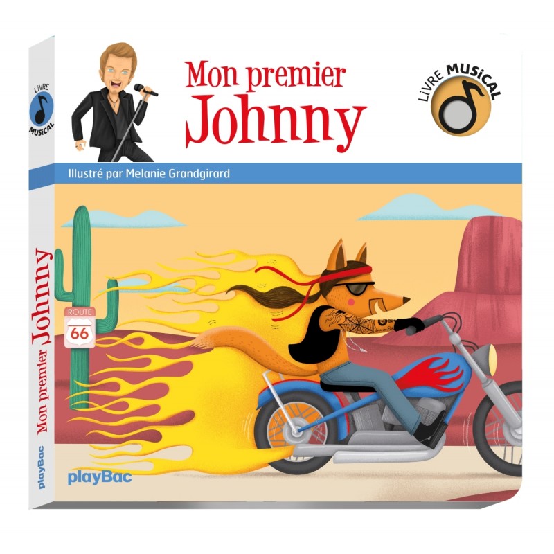 Livre musical - Mon premier Johnny