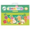 Ma pochette de 50 grandes gommettes - Les légumes