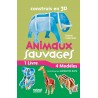 Construis en 3D - Animaux sauvages