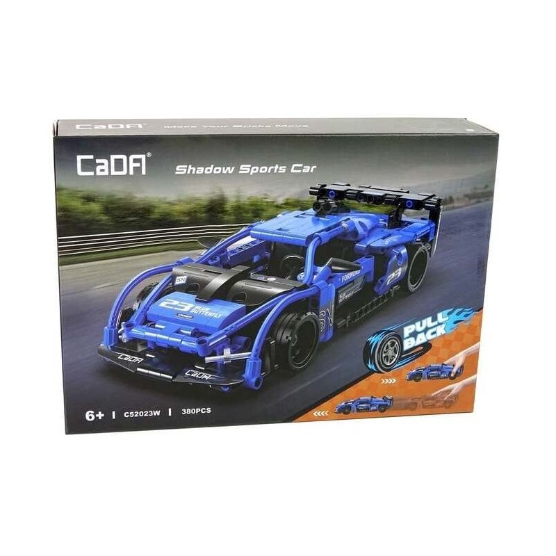 Kit de construction - Voiture de sport Shadow (380 pièces)