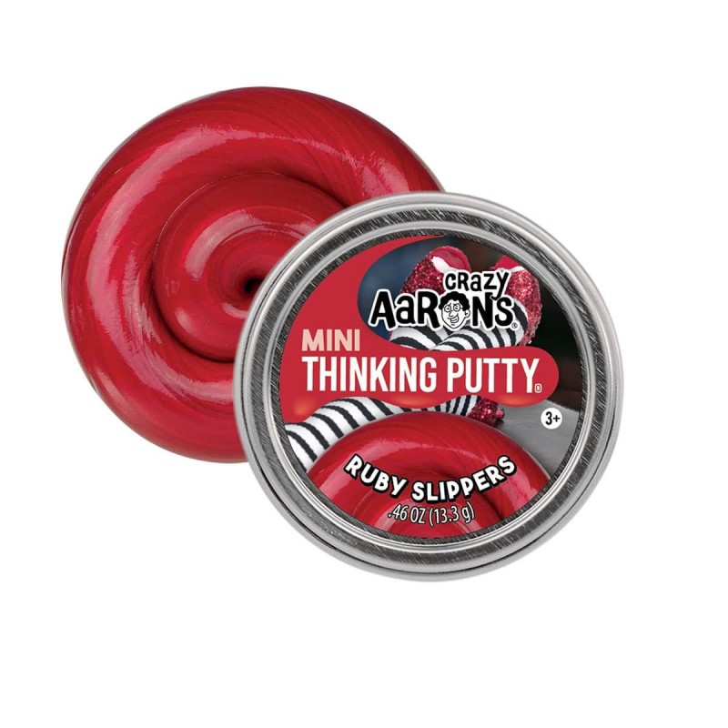 Pâte intelligente Mini Thinking Putty - Ruby Slippers