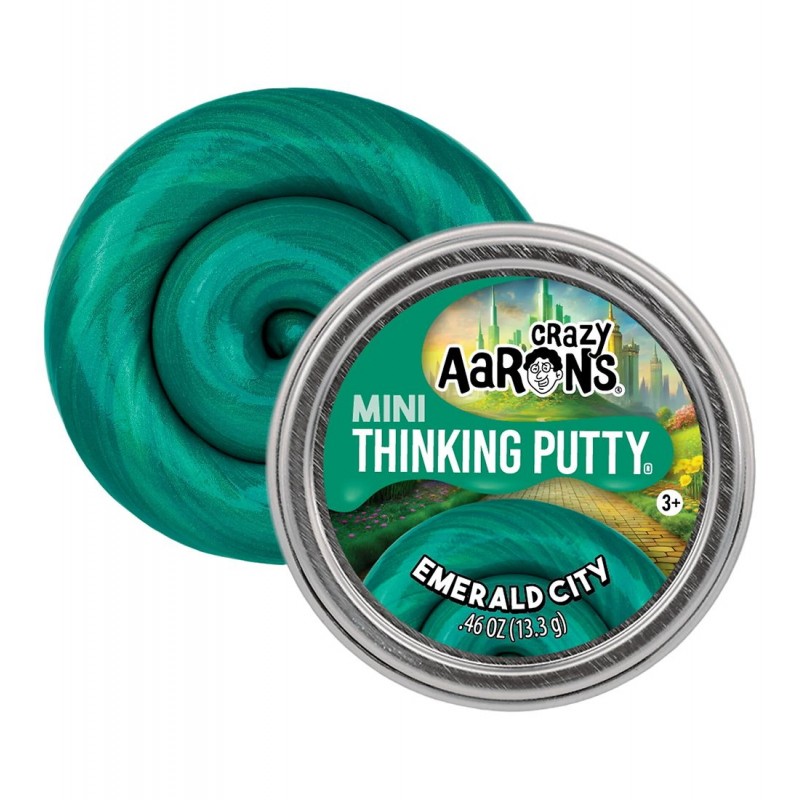 Pâte intelligente Mini Thinking Putty - Emerald City
