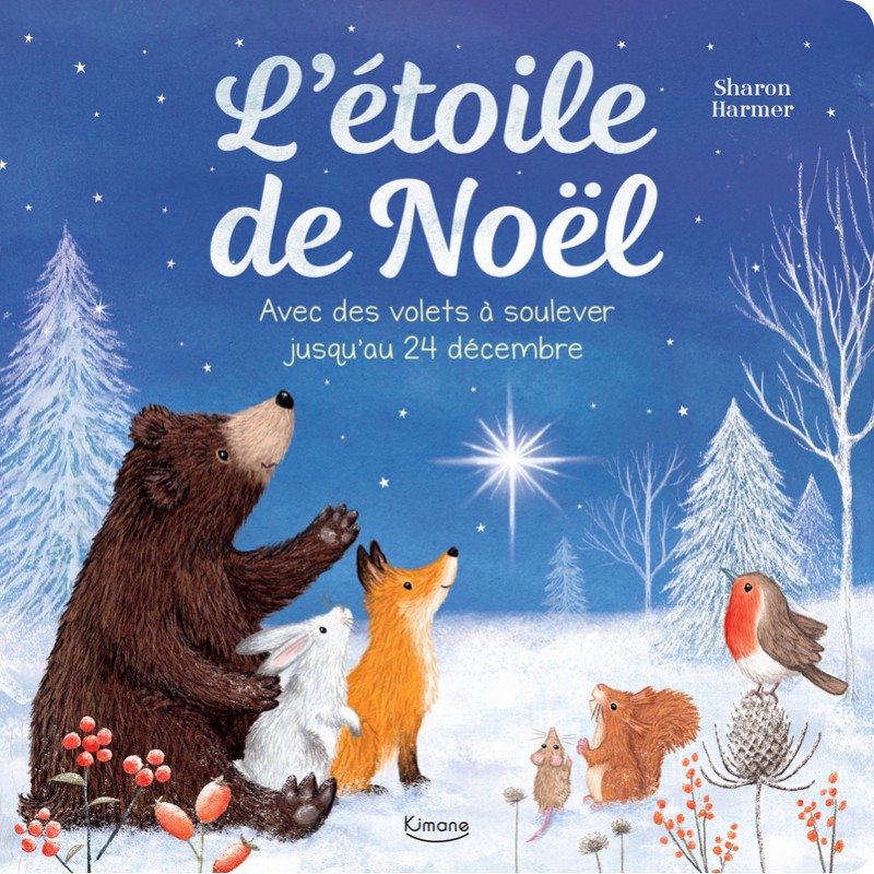 L'étoile de Noël - Avec des volets à soulever jusqu'au 24 décembre