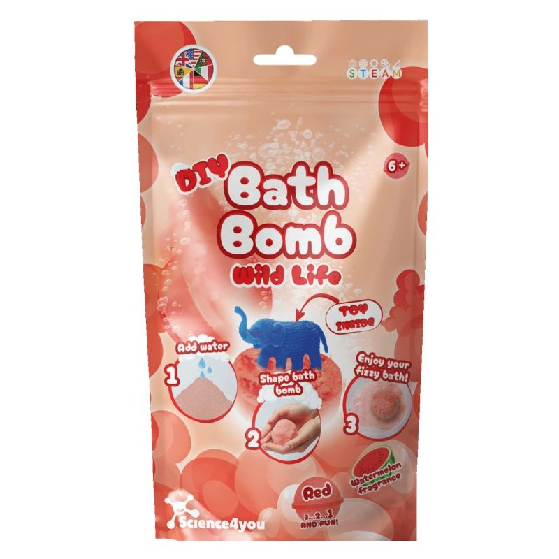 Bombe de bain DIY - Wild Life
