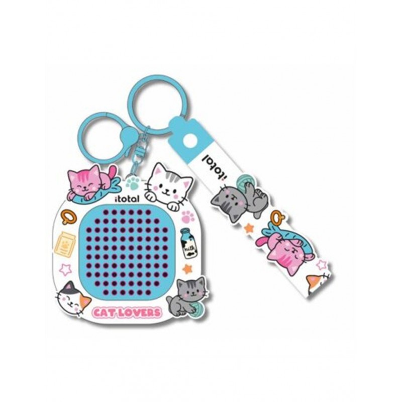 Porte-clés puzzle - Chat