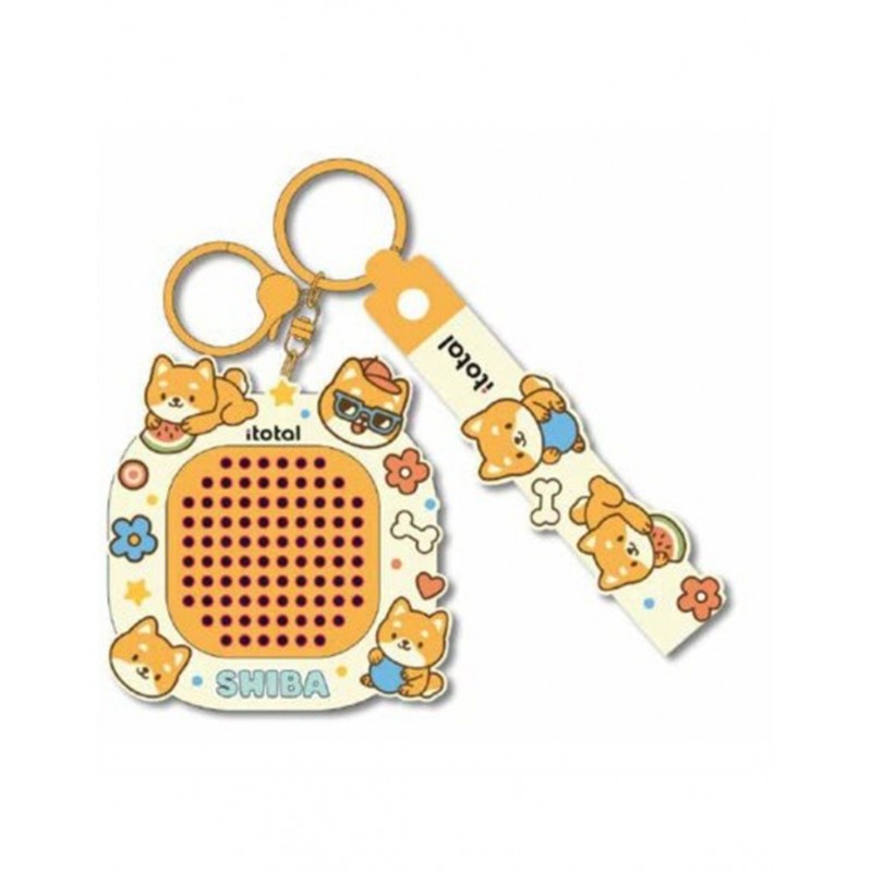 Porte-clés puzzle - Shiba