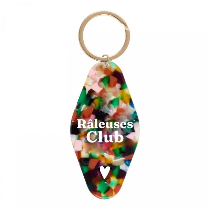 Porte-clés losange - Râleuses club