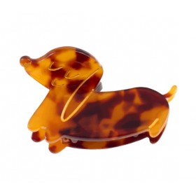 Pince à cheveux teckel