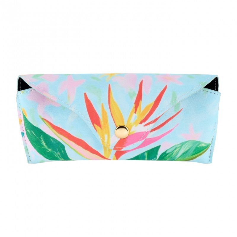 Etui à lunettes AIGLE ( avec lingette) - Fleur de paradis