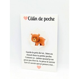 Carte Câlin de Poche -...