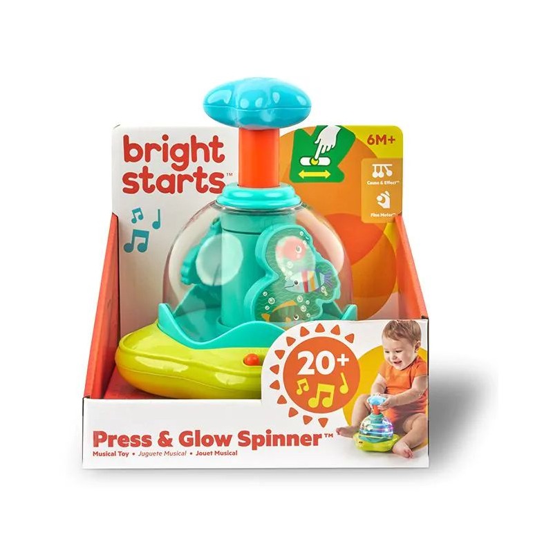 Toupie musicale et lumineuse