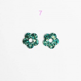 Charms Fleur - Mix Vert