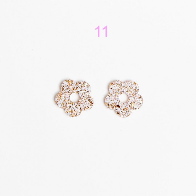 Charms Fleur - Ivoire champagne