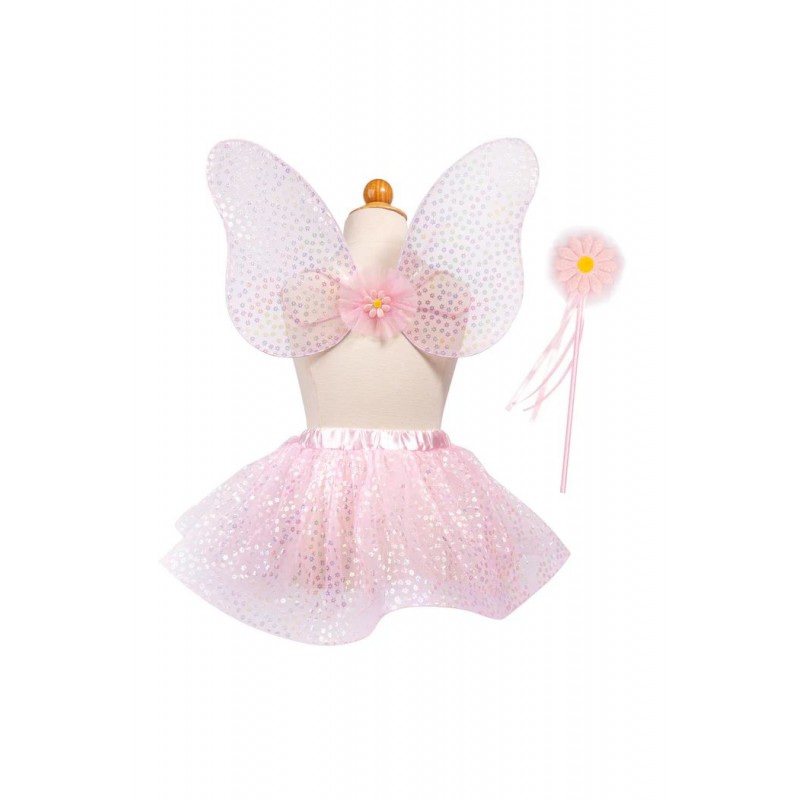Set tutu, ailes et baguette magique, 4-6 ans