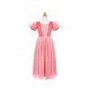 Robe de princesse framboise,rose - 5-6 ans
