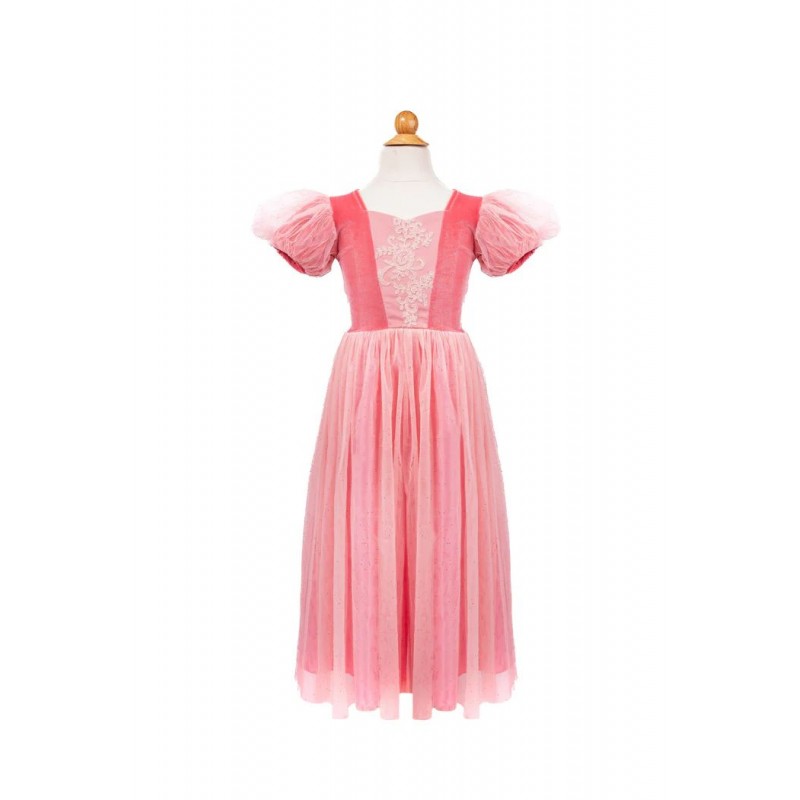 Robe de princesse framboise,rose - 3-4 ans