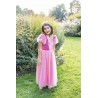 Robe de princesse framboise,rose - 3-4 ans