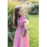 Robe de princesse framboise,rose - 3-4 ans
