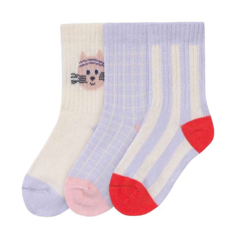 Chaussettes (tennis) GOTS - Chat