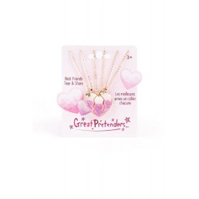 Collier d'amitié coeur