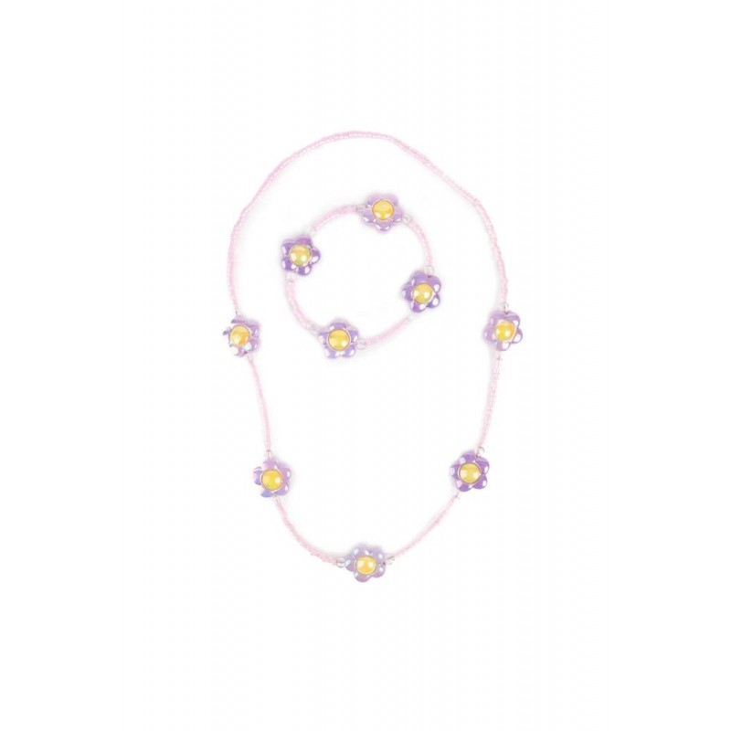 Set collier et bracelet - Marguerites