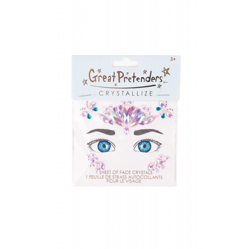 Strass autocollants pour le visage - Fée papillon