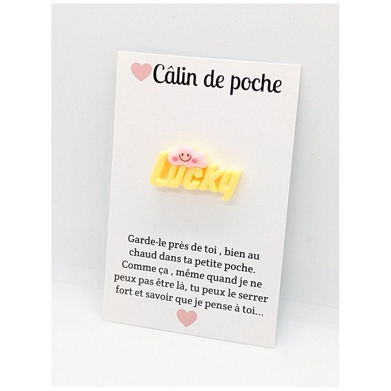 Carte Câlin de Poche - Lucky