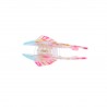 Pince à cheveux poisson multicolore