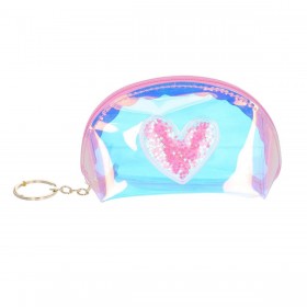 Porte-monnaie/clé coeur...