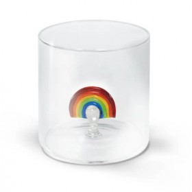 Verre à eau - Arc-en-ciel