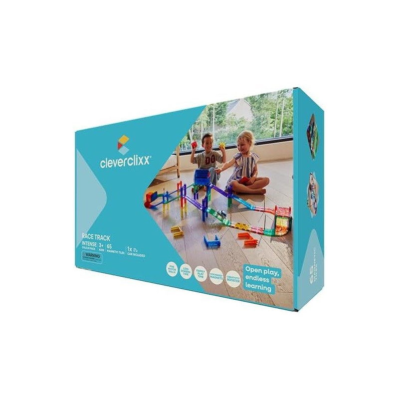 Cleverclixx - Race track intense 65 pièces