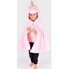 Cape de licorne rose - 3-8 ans