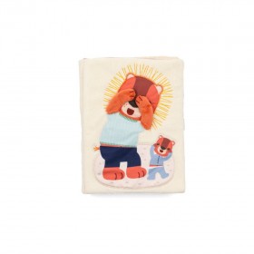 Livre cache-cache en tissu...